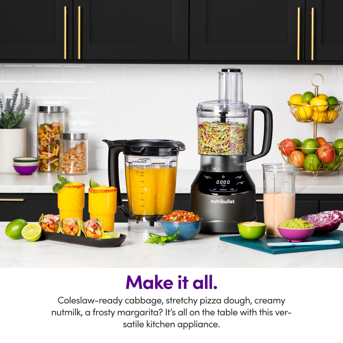 Система потрійної підготовки Nutribullet NBKS50100, чорна