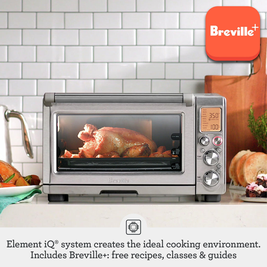 Настільна духовка Breville Smart Pro, один розмір, матова нержавіюча сталь
