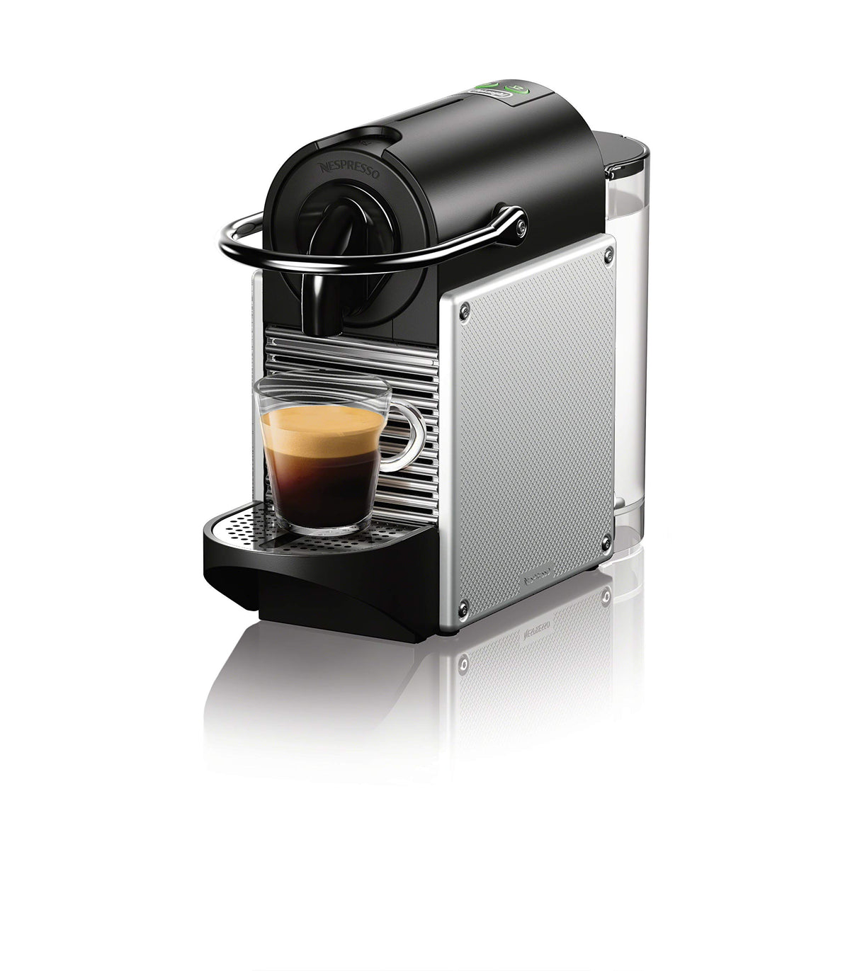 Еспресо-машина Nespresso Pixie від De'Longhi, 1100 мл, алюміній, срібло