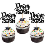 24 PCS 2025 Graduation Cupcake Toppers Glitter Diploma Congrats Grad Cap Cupcake Picks Class of 2025 Cake Decorations for 2025 Graduation Theme Party Supplies Pink