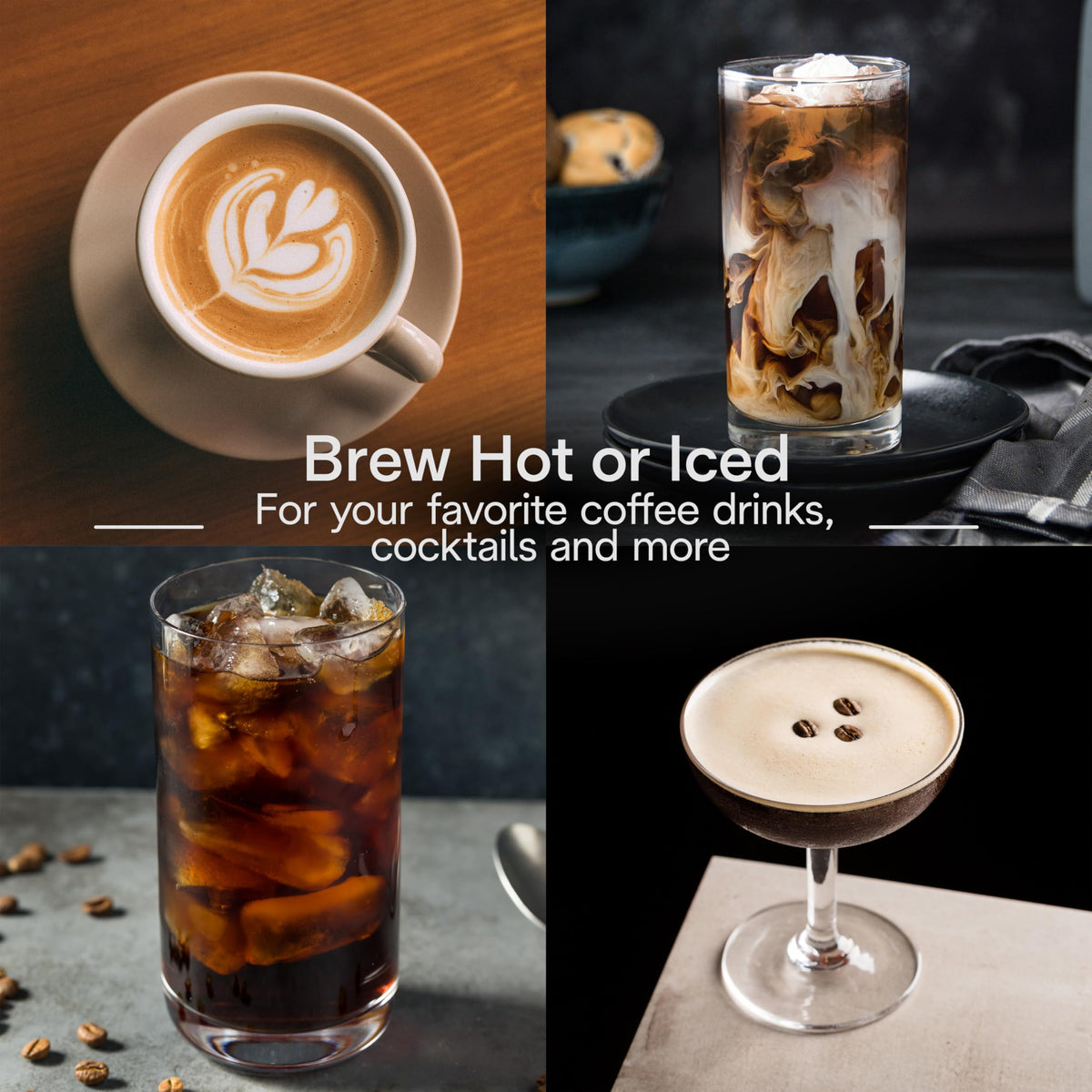 Ekspres do kawy De'Longhi Eletta Explore z funkcją Cold Brew, automatycznym spieniaczem do mleka na gorąco i na zimno, umożliwiającym przygotowanie ponad 50 przepisów za jednym dotknięciem, wbudowanym młynkiem, ECAM45086S