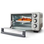 Oster Compact Countertop Oven With Air Fryer, Stainless Steel