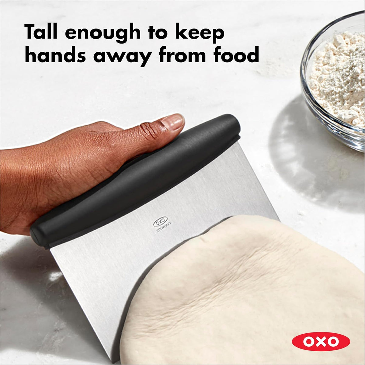 OXO Good Grips Stainless Steel Bench Scraper & Chopper