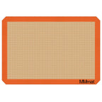 Silicone Baking Mat - Best German Silicone - Non Slip Silicone Baking Sheet, Non Stick Reusable Silicone Mats for Baking, Oven Liner, Counter Mat - Half Sheet Baking Mat, Set of 2