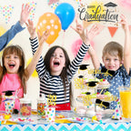 OHOME Graduation Decorations 2025-36 PCS Cupcake Toppers - 2025 Graduation Party Decorations - Mini Cake Decorations for Class of 2025,Diploma, 2025, Grad Cap Set