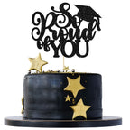 1Pc Congrats Grad 2025 Cake Topper Red Glitter Diploma Graduation Cap Cake Pick Congrats Class of 2025 Cake Decorations for 2025 Graduation Theme High School Boys Girls Graduate Party Supplies