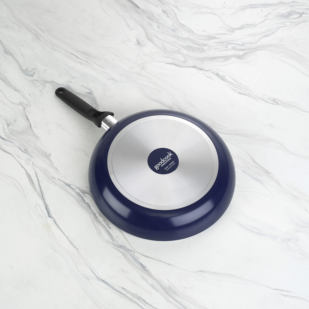 Goodcook Smart Choice Fry Pan, 11.75-inch, Blue