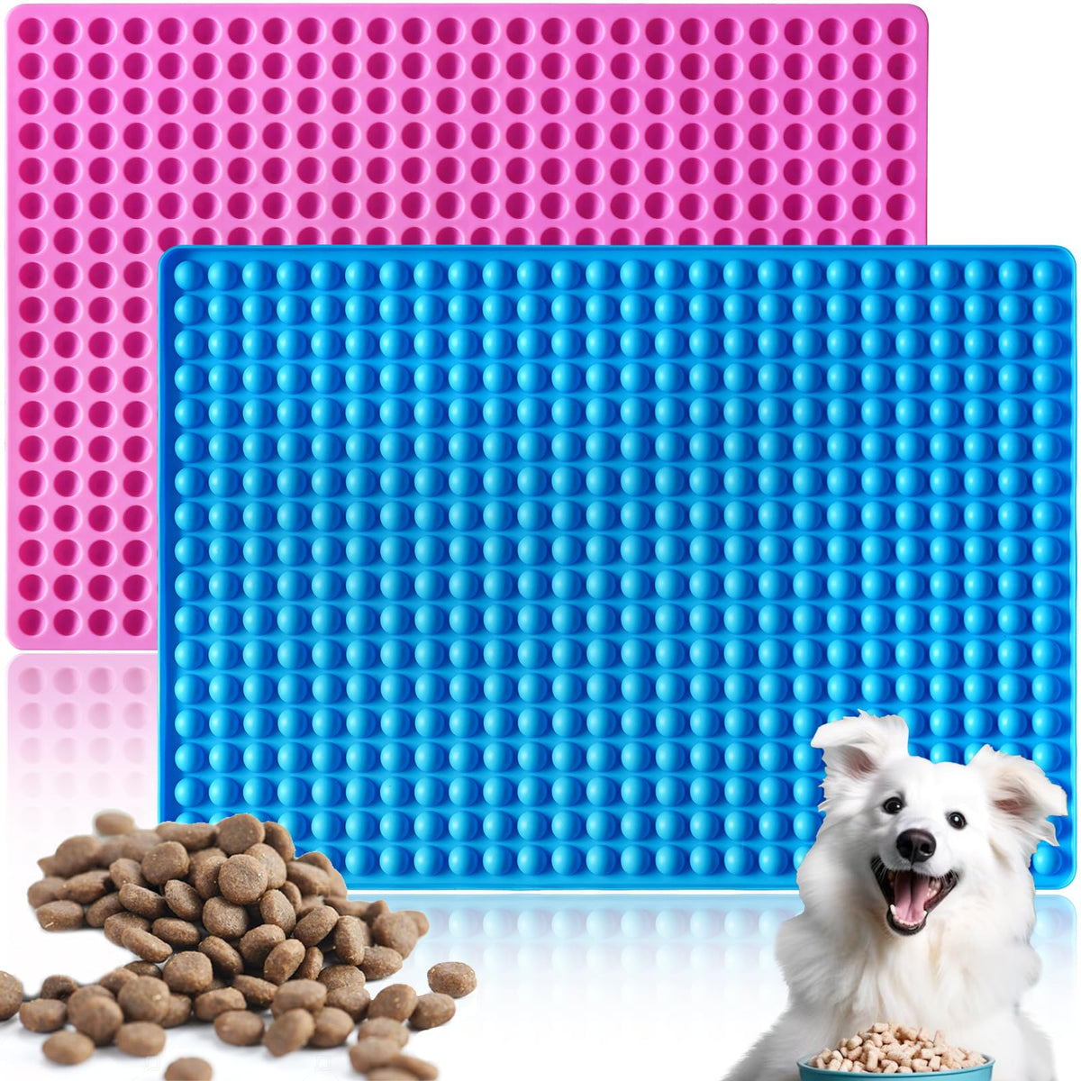 Gummy Bear Molds Silicone Mini Size, Non-Stick Chocolate Candy Gummy Mould for Kid with 2 Droppers Including Dinosaur, Bear, Hearts and Donut Shape 201 Cavities