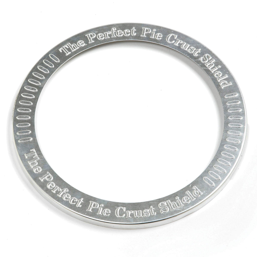 Norpro Aluminum 9 Inch Pie Crust Shield, Shown