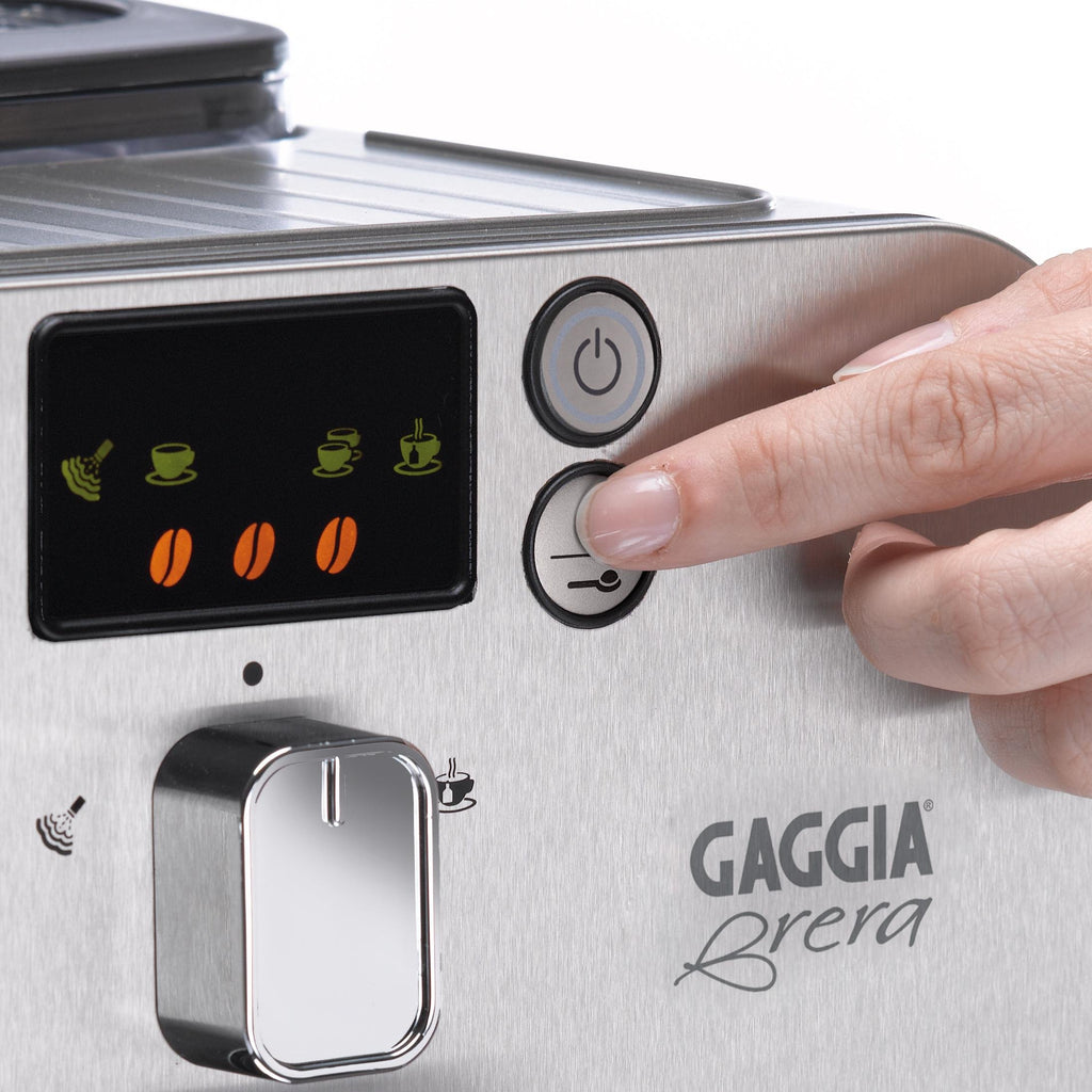 Gaggia Brera Superautomatyczny ekspres do kawy, mały, czarny, 40 fl oz