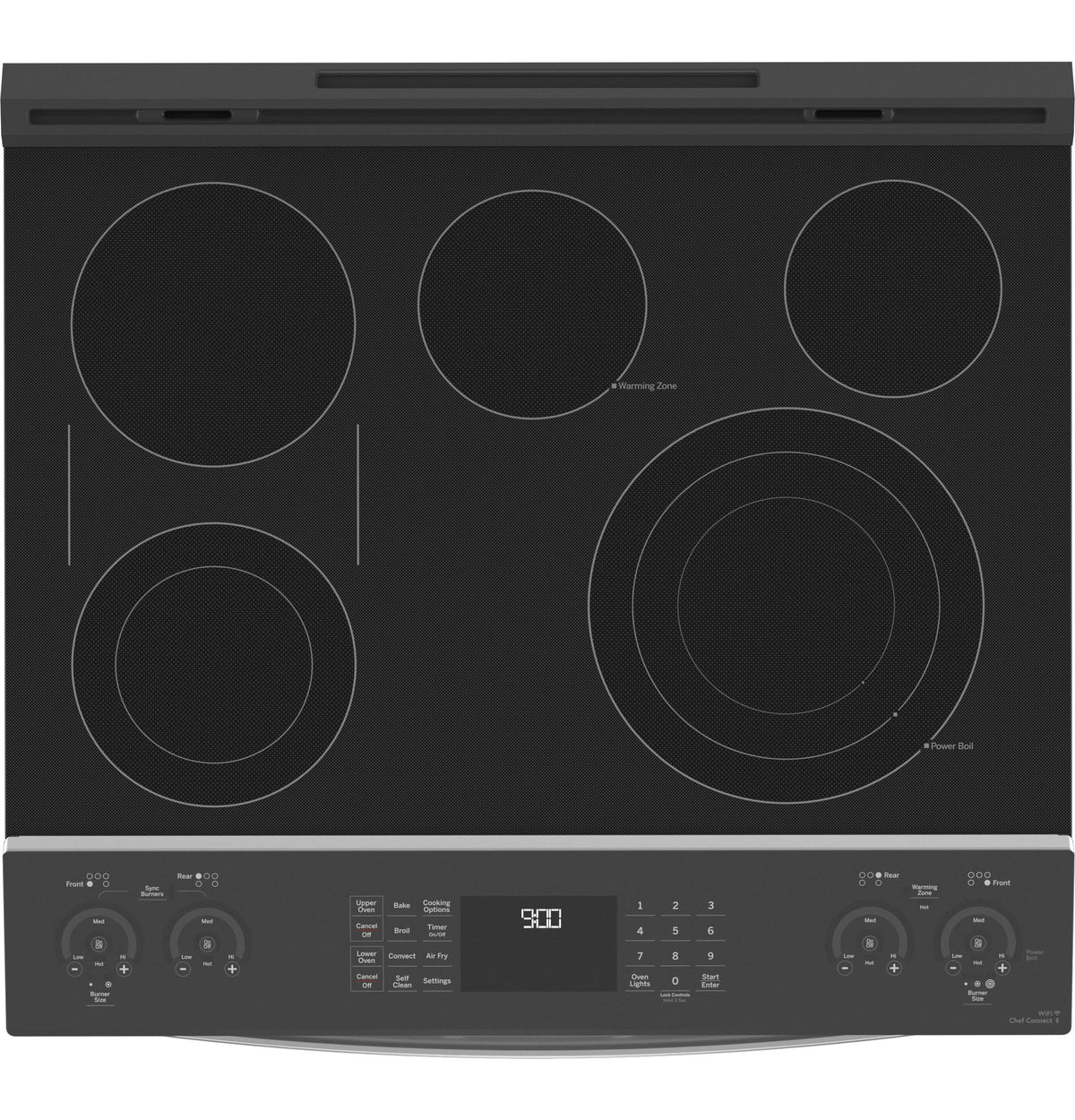 GE Profile PS960YPFS 30" Slide in Electric Double Oven Convection Range with 6.6 cu. ft. Total Capacity