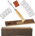 Bread Bosses Bread Bakers Lame Slashing Tool -Dough Making Slasher Tools Baking Sourdough Bread Starter Jar Scoring Knife Razor Cutter Slashing Tool Accessories for Cutting Supplies -Great As A Gift