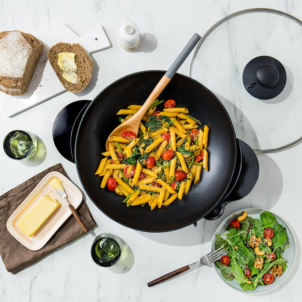 Електрична вок-скат Aroma Housewares AEW-307, 5 л, чорний