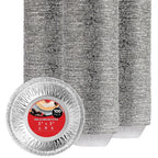 Stock Your Home 6 Inch Aluminum Foil Pie Pans (50 Count) – Disposable & Recyclable Mini Tins for Bakeries, Cafes, Restaurants – Durable Pans for Baking, Fruit Tarts, and Quiche