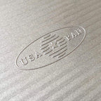 USA Pan Bakeware Aluminum Perforated Nonstick French Baguette Bread Pan, 3-Loaf