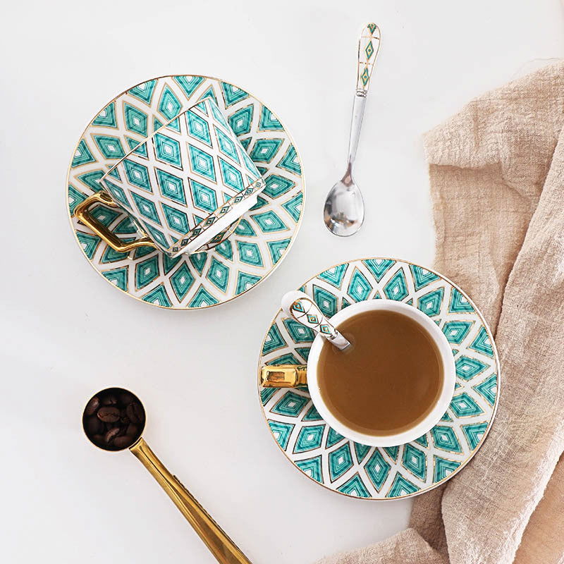 British Afternoon Tea Set Bone China Household - Walfos® Kitchenware