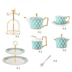 British Afternoon Tea Set Bone China Household - Walfos® Kitchenware