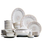 Ceramic Bowls And Saucers Set Bone China Bowls And Plates - Walfos® Kitchenware