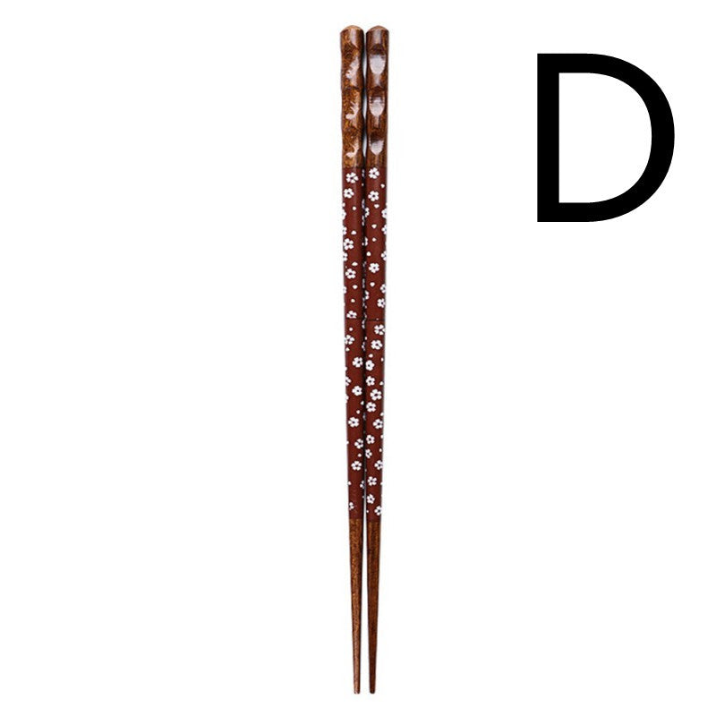 Household Japanese Style Heat Transfer Color Tortoise Shell Chopsticks - Walfos® Kitchenware