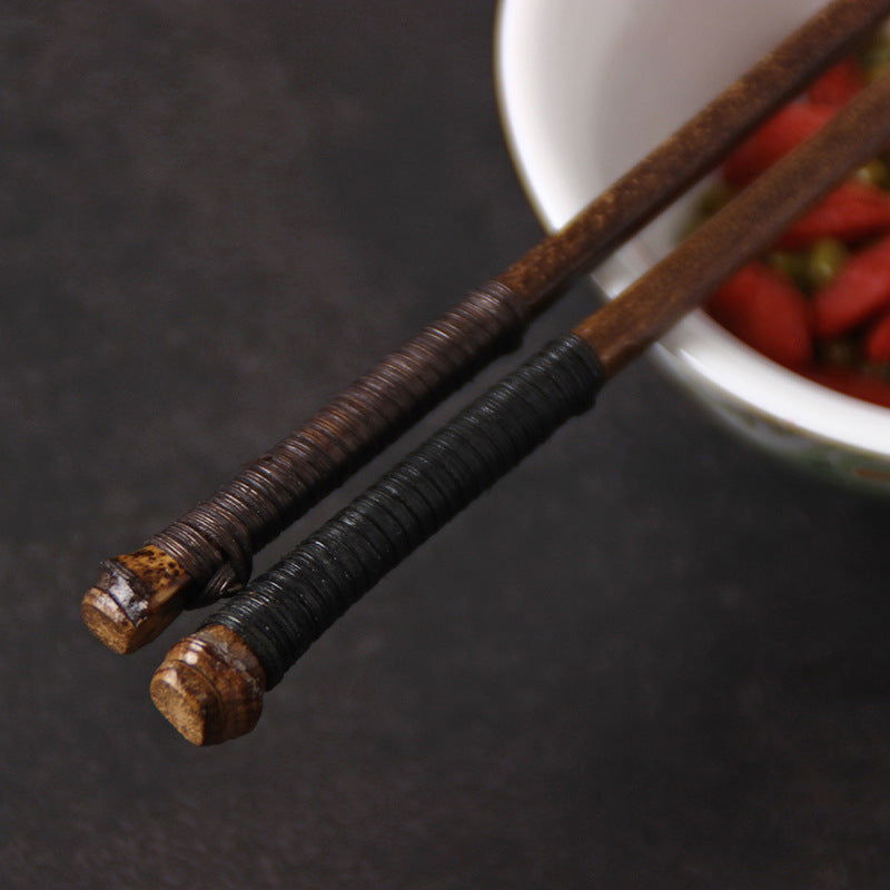 Japanese-style Pointed Sushi Chopsticks Bamboo Single - Walfos® Kitchenware
