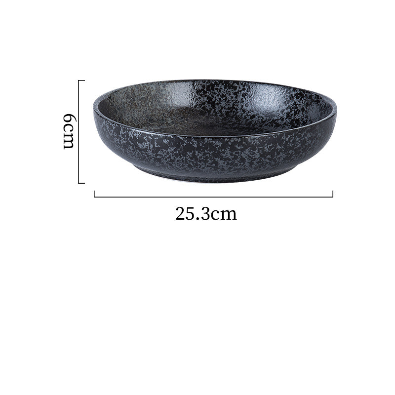 Japanese Deep Plate Fashion Personalized Dish - Walfos® Kitchenware