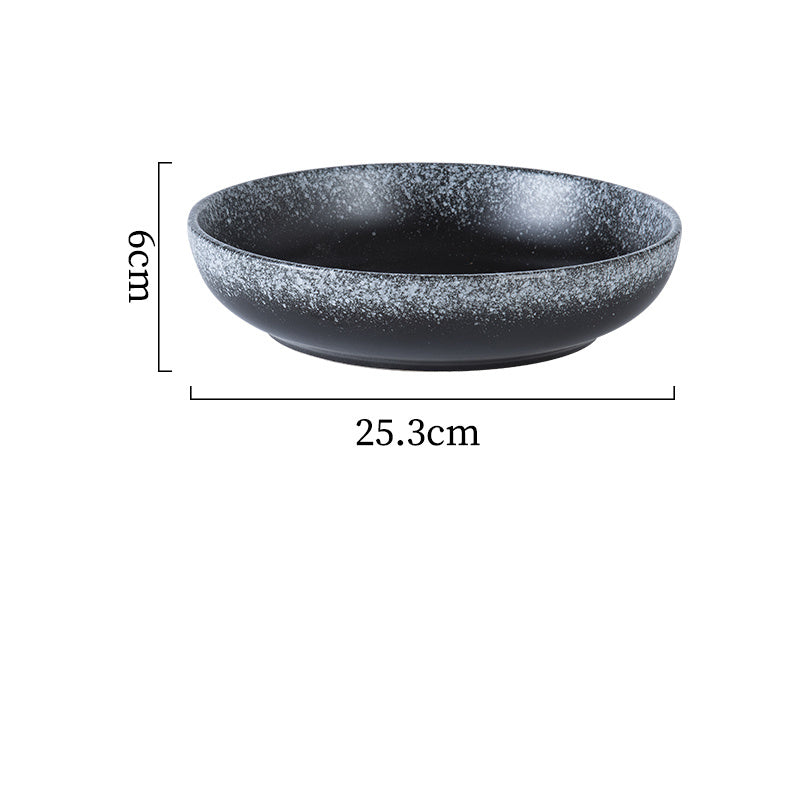 Japanese Deep Plate Fashion Personalized Dish - Walfos® Kitchenware