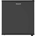 Compact Refrigerator 1.6 Cu Ft Mini Fridge with Freezer, Single Door, Low noise, with Adjustable Temperature Settings, Black