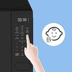 Retro Microwave with 11 power levels, Fast Multistage Cooking, Speedy Cooking/Time Defrost, Memory function, Children Lock, 700W