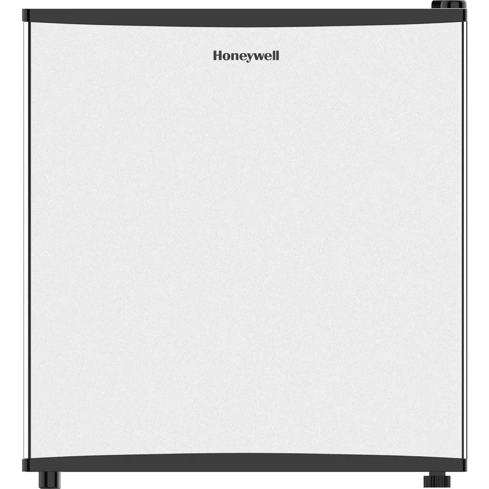 Compact Refrigerator 1.6 Cu Ft Mini Fridge with Freezer, Single Door, Low noise, with Adjustable Temperature Settings, Portable