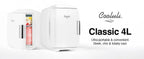 Mini Fridge for Bedroom - Car, Office Desk & Dorm Room, Portable 4L/6 Can Electric Plug in Cooler & Warmer, Small refrigerator