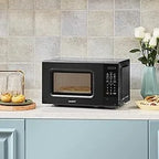Retro Microwave with 11 power levels, Fast Multistage Cooking, Speedy Cooking/Time Defrost, Memory function, Children Lock, 700W