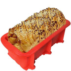 WALFOS FOOD GRADE Non Stick Cake Bread Mold Bakeware Large Toast French Bread Pan-Soap Loaf Pan Mold-Baking Silicone Cake Pan - Walfos® Kitchenware