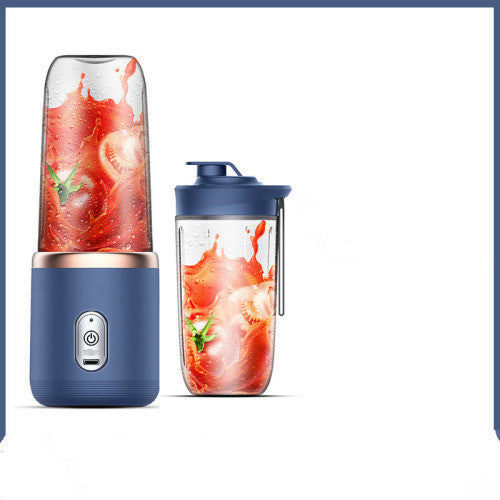 6-ostrzowy przenośny blender, mini sokowirówka, ekstraktor do kubków, wyciskarka do owoców, ładowanie przez USB, blender, mikser do żywności, kruszarka do lodu, przenośna sokowirówka